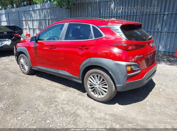 KM8K2CAA3JU132090 2018 HYUNDAI KONA Red Задня ліва чверть