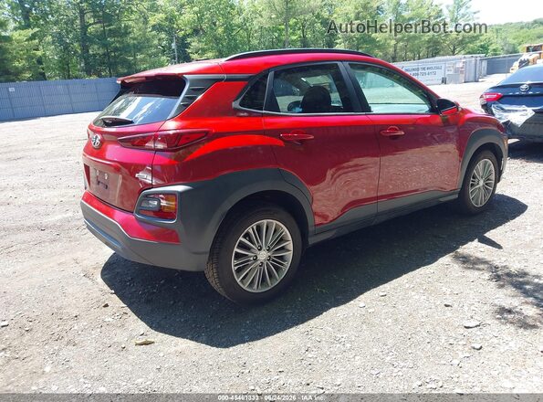 KM8K2CAA3JU132090 2018 HYUNDAI KONA Red Задня права чверть