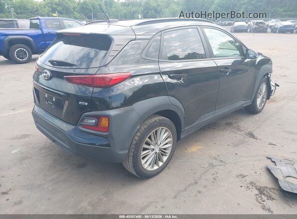 KM8K2CAA3JU181872 2018 HYUNDAI KONA Черный Задняя правая четверть