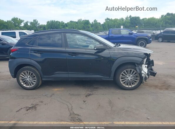 KM8K2CAA3JU181872 2018 HYUNDAI KONA Черный Вид задней части салона