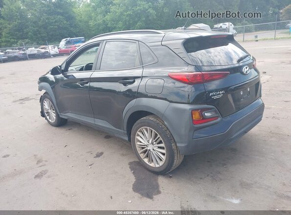KM8K2CAA3JU181872 2018 HYUNDAI KONA Черный Задняя левая четверть