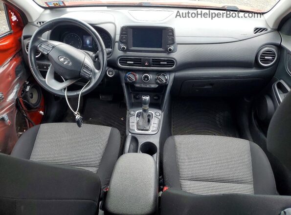 KM8K2CAA3KU210921 2019 HYUNDAI KONA Orange 