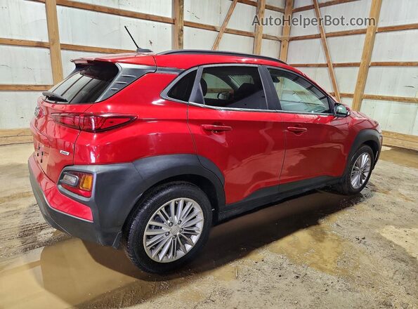 KM8K2CAA3MU655002 2021 HYUNDAI KONA Red Задня права чверть