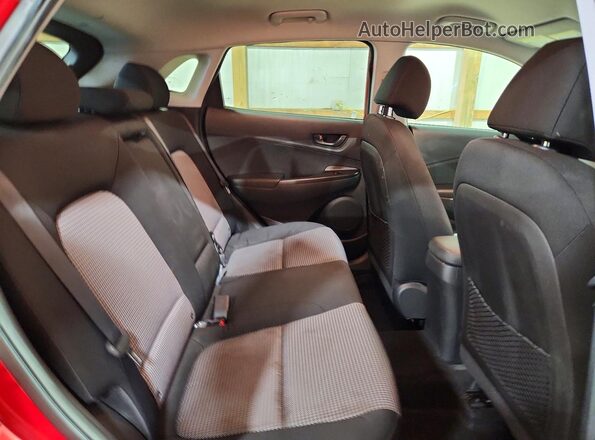 KM8K2CAA3MU655002 2021 HYUNDAI KONA Red Вид задньої частини салону