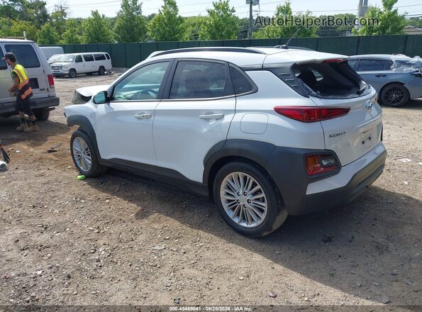 KM8K2CAA3MU693202 2021 HYUNDAI KONA White Rear left