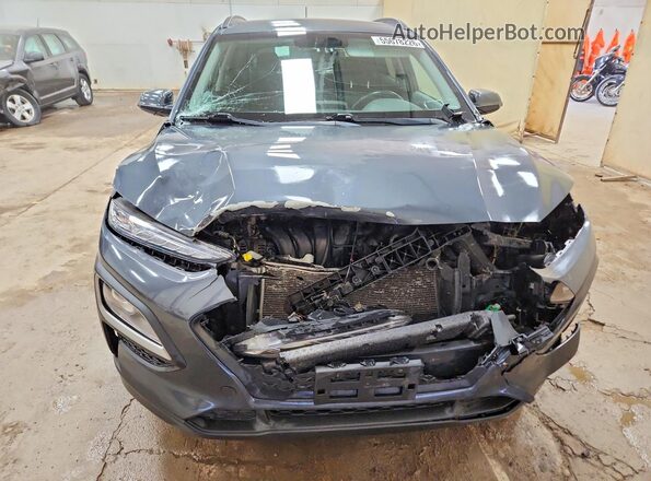 KM8K2CAA4JU097947 2018 HYUNDAI KONA Gray Դիմացի տեսք