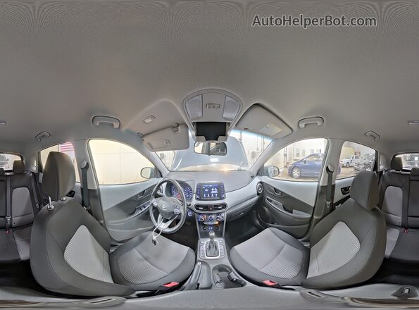KM8K2CAA4JU097947 2018 HYUNDAI KONA Gray 