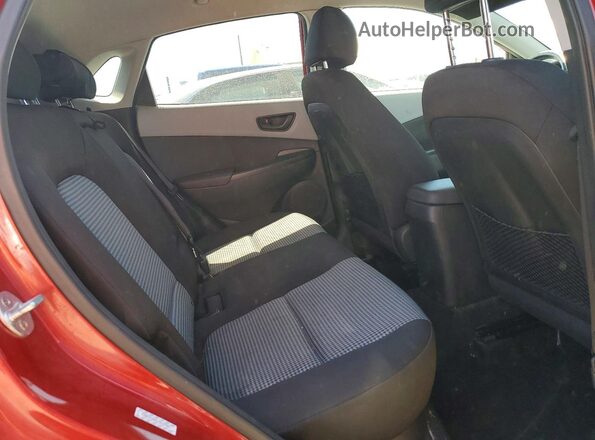 KM8K2CAA5LU522787 2020 HYUNDAI KONA Red Հետևի նստատեղերի տեսք