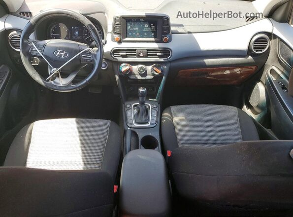 KM8K2CAA5LU522787 2020 HYUNDAI KONA Red Առջևի վահանակի տեսք