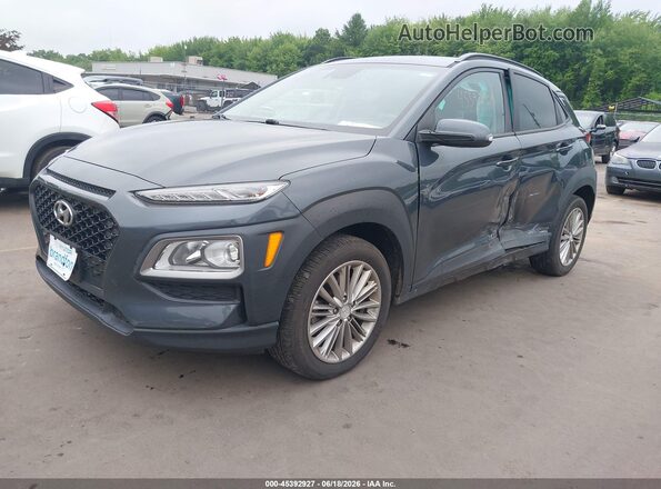 KM8K2CAA5MU609560 2021 HYUNDAI KONA Gray Front left