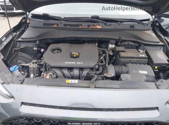 KM8K2CAA5MU609560 2021 HYUNDAI KONA Gray Rear view