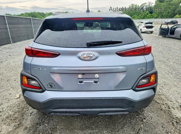 KM8K2CAA5MU686896 2021 HYUNDAI KONA Silver უკანა ხედი