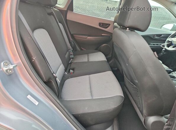 KM8K2CAA5MU686896 2021 HYUNDAI KONA Silver უკანა სავარძლების ხედი
