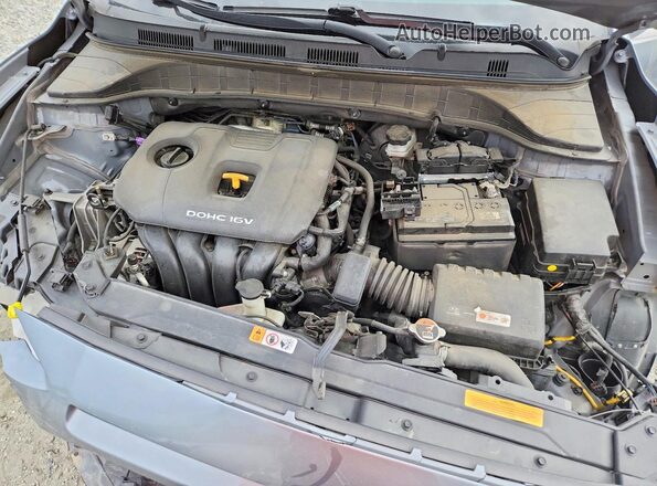 KM8K2CAA5MU686896 2021 HYUNDAI KONA Silver უკანა სალონის ხედი