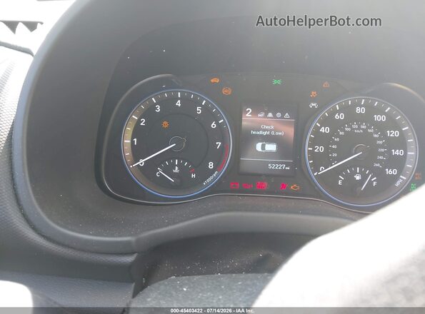 KM8K2CAA6LU518246 2020 HYUNDAI KONA Silver Հետևի նստատեղերի տեսք