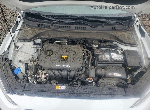 KM8K2CAA7KU192035 2019 HYUNDAI KONA Белый Вид подкапотного пространства