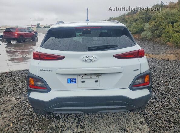 KM8K2CAA7KU192035 2019 HYUNDAI KONA Белый Вид сзади
