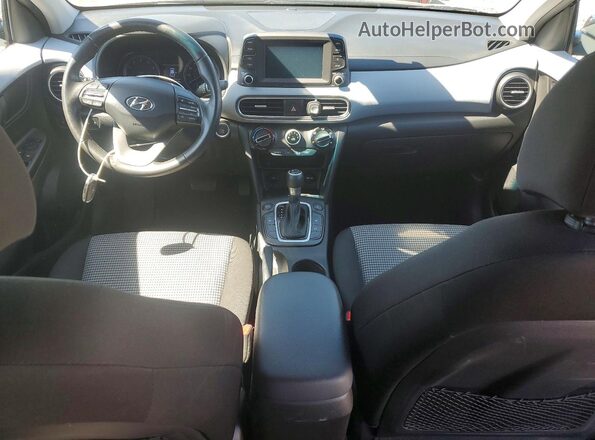 KM8K2CAA7LU567424 2020 HYUNDAI KONA Черный Вид панели приборов