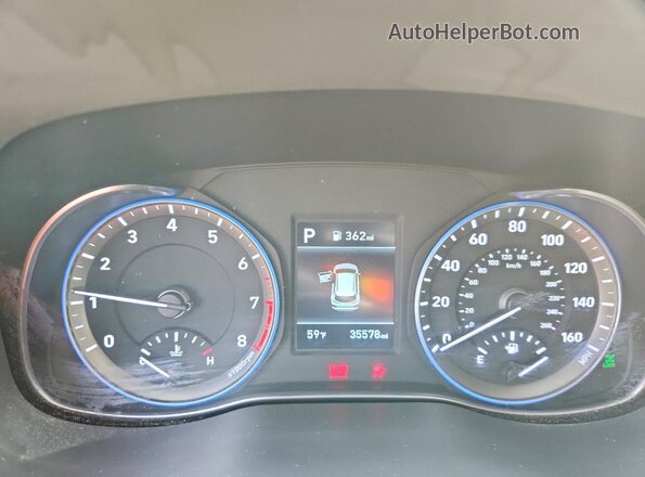 KM8K2CAA8LU449706 2020 HYUNDAI KONA Оранжевый 