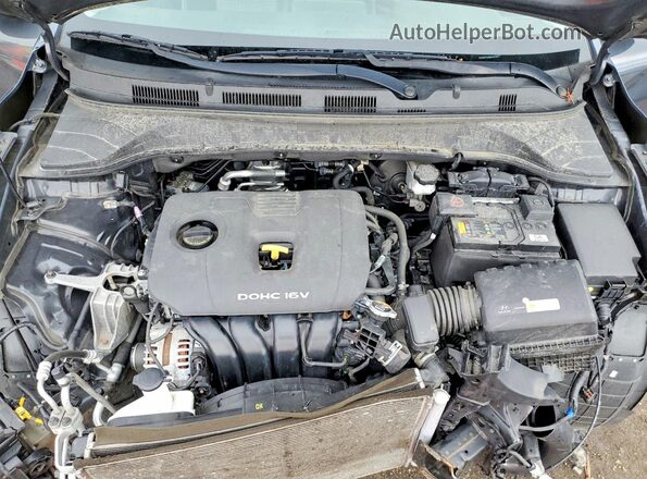 KM8K2CAA8MU601128 2021 HYUNDAI KONA Gray Widok komory silnika