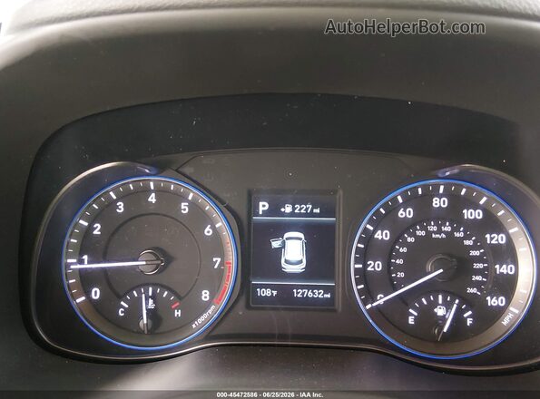 KM8K2CAAXJU078092 2018 HYUNDAI KONA Red Հետևի նստատեղերի տեսք