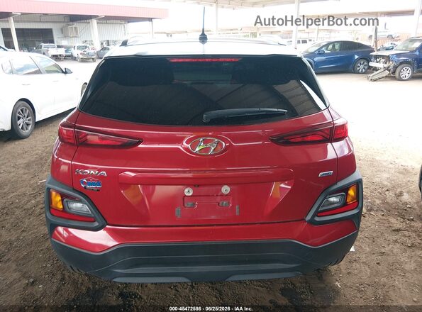 KM8K2CAAXJU078092 2018 HYUNDAI KONA Red 