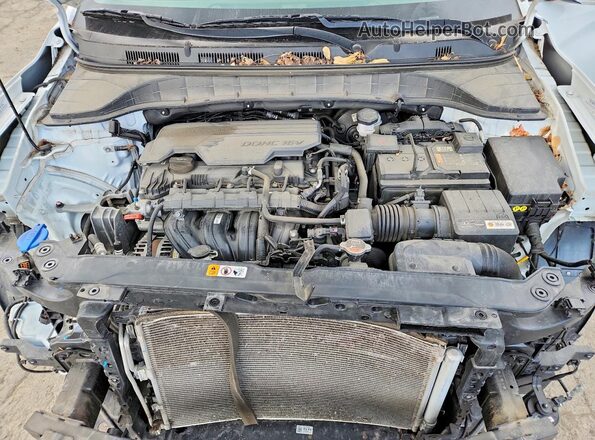 KM8K2CAB0NU795275 2022 HYUNDAI KONA White ძრავის განყოფილების ხედი