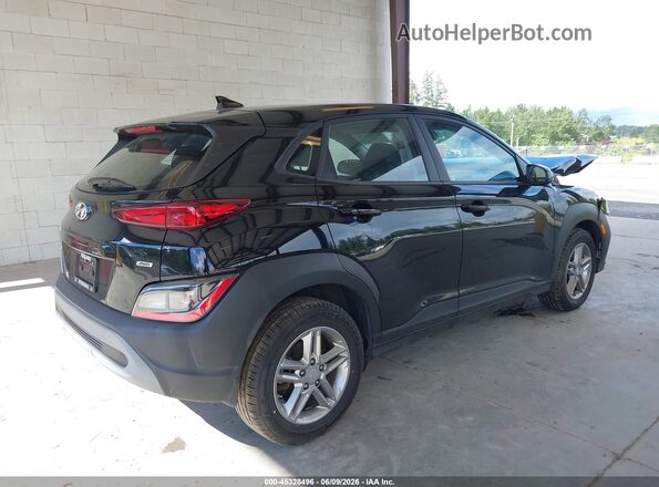 KM8K2CAB0NU830476 2022 HYUNDAI KONA Черный Задняя правая четверть