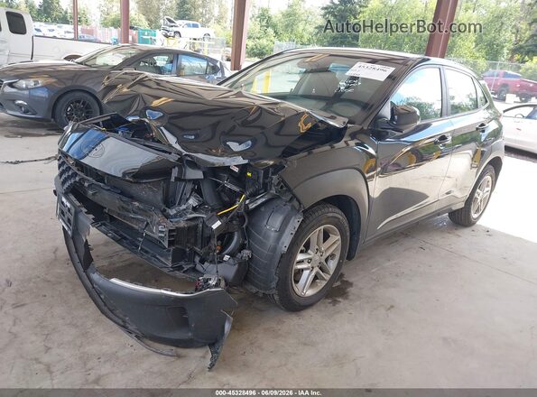 KM8K2CAB0NU830476 2022 HYUNDAI KONA Черный Передняя левая четверть