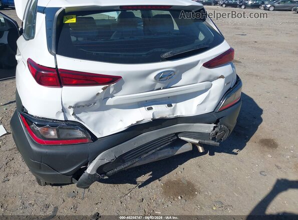KM8K2CAB2NU807846 2022 HYUNDAI KONA White წინა ხედი