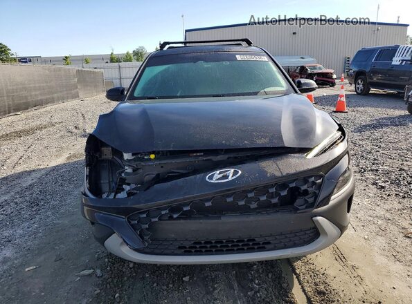 KM8K2CAB3PU047087 2023 HYUNDAI KONA Black Front view