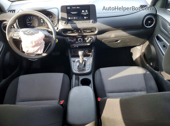 KM8K2CAB3PU047087 2023 HYUNDAI KONA Black Dashboard view