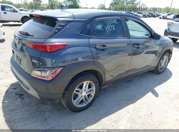 KM8K2CAB4NU775496 2022 HYUNDAI KONA Gray Задня права чверть