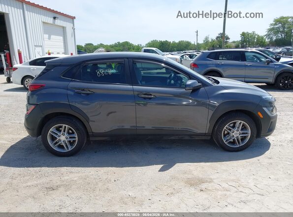 KM8K2CAB4NU775496 2022 HYUNDAI KONA Gray Вид задньої частини салону