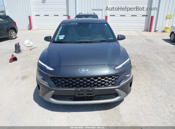 KM8K2CAB4NU775496 2022 HYUNDAI KONA Gray Вид щитка приладів