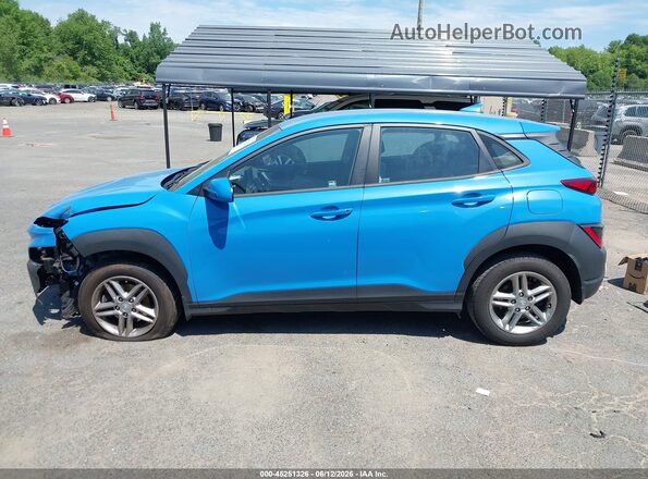 KM8K2CAB5NU780349 2022 HYUNDAI KONA Blue Widok wnętrza 360 stopni