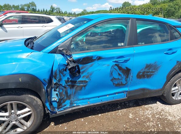 KM8K2CAB7NU791076 2022 HYUNDAI KONA Blue Դիմացի տեսք