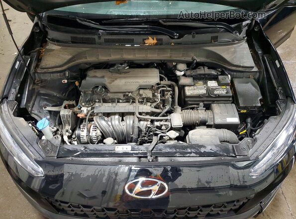 KM8K2CABXPU988665 2023 HYUNDAI KONA Black Vista del compartimento del motor