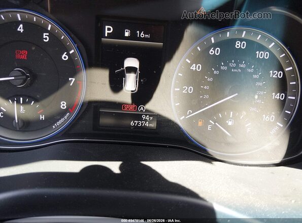 KM8K32AB3NU765405 2022 HYUNDAI KONA White 