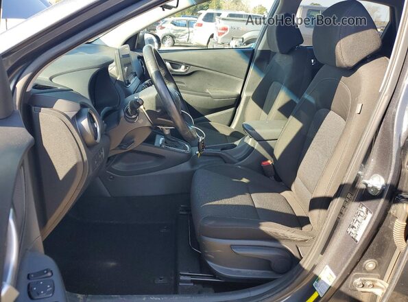 KM8K32AB5NU763302 2022 HYUNDAI KONA Gray Front interior view