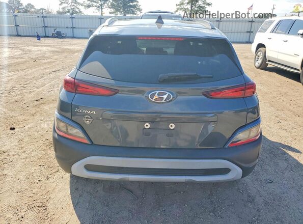 KM8K32AB5NU763302 2022 HYUNDAI KONA Gray Rear view