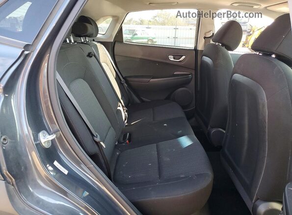 KM8K32AB5NU763302 2022 HYUNDAI KONA Gray Rear interior view