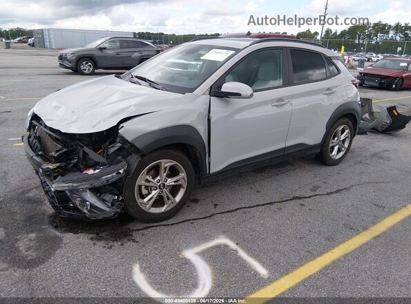 KM8K32AB6NU793943 2022 HYUNDAI KONA Gray Առջևի ձախ երեք քառորդ տեսարան