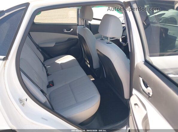 KM8K32AB9NU863533 2022 HYUNDAI KONA White VIN sticker view