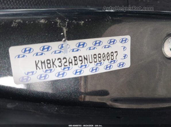 KM8K32AB9NU880087 2022 HYUNDAI KONA Синий Вид подкапотного пространства