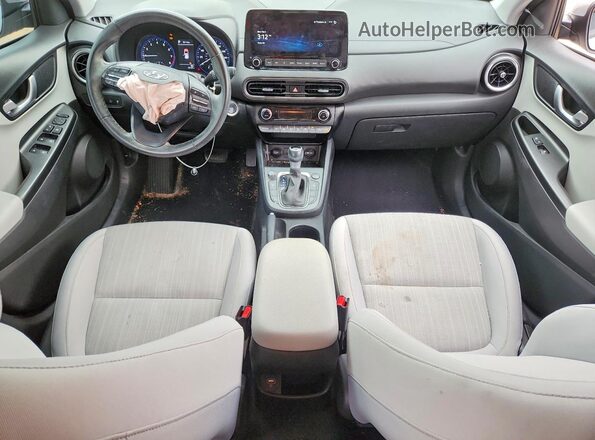 KM8K32ABXPU039950 2023 HYUNDAI KONA Gray Առջևի վահանակի տեսք
