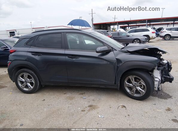 KM8K32ABXPU939053 2023 HYUNDAI KONA Gray Widok wnętrza 360 stopni