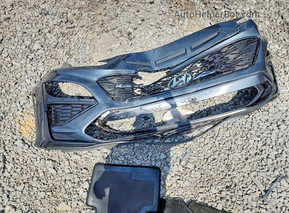 KM8K33A37NU801028 2022 HYUNDAI KONA Gray VIN კოდის სტიკერის ხედი