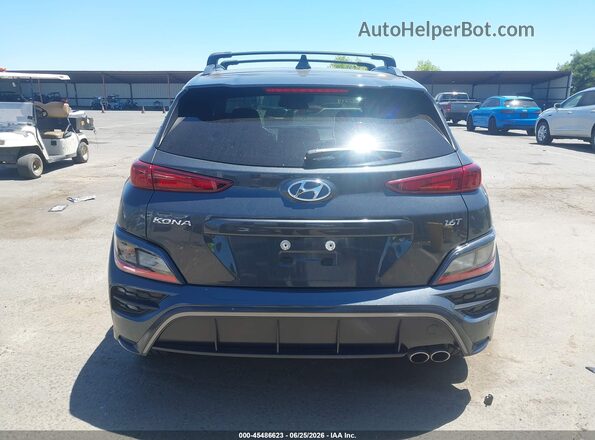 KM8K33A38NU817724 2022 HYUNDAI KONA Black 