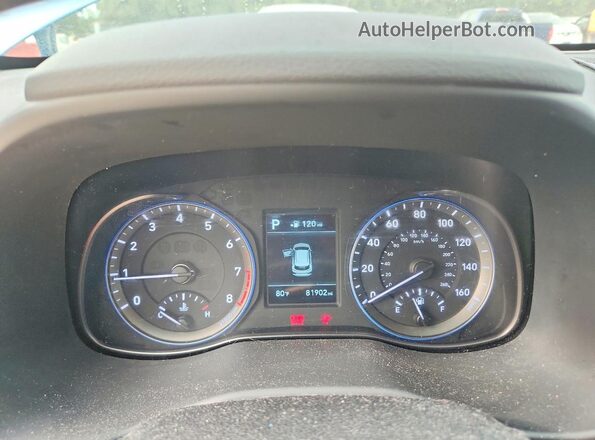 KM8K33A50JU078277 2018 HYUNDAI KONA Blue 